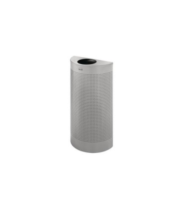 Rubbermaid UR SH12SSPL Silhouettes - Half Round Open Top 12G Perfor - SST - SH12SSPL -  - [unit price]