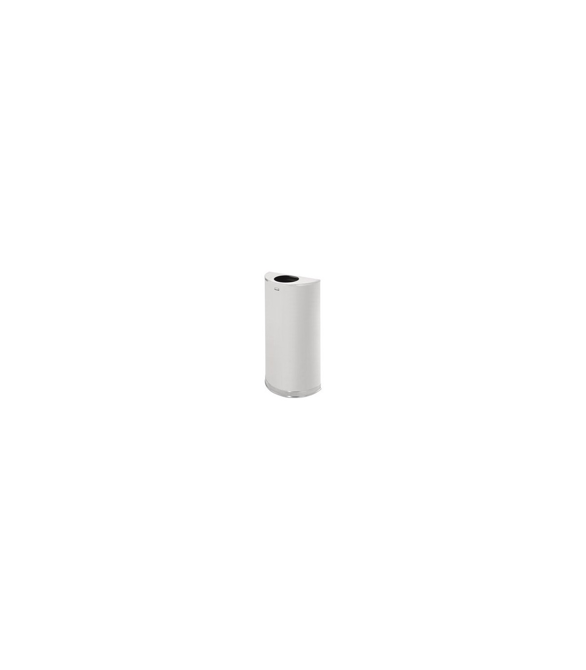 Rubbermaid UR SO12SSSPL Silhouettes - Half Round Open Top 12G Non-Perfor - SST - SO12SSSPL -  - [unit price]
