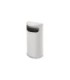 Rubbermaid UR SO8SSSPL Half Round - Flat Top Side Open Recep 9G - SST - SO8SSSPL -  - [unit price]