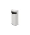 Rubbermaid UR SO8SSSPL Half Round - Flat Top Side Open Recep 9G - SST