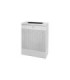Rubbermaid UR SR18EPLSM Silhouettes - Large Retangular Waste 22.5G - Silver - SR18EPLSM -  - [unit price]