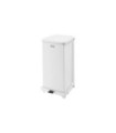 Rubbermaid UR ST12EPLWH Defender Series - Step On Can 6.5G - White