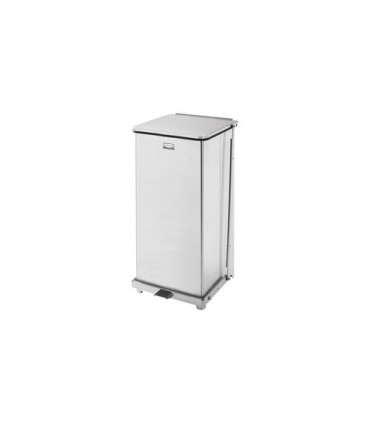 Rubbermaid UR ST24SSPL Defender Series - Step On Can 13G - Stainless Steel - ST24SSPL -  - [unit price]