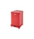 Rubbermaid UR ST7EPLRD Defender Series - Step On Can 4G - Red - ST7EPLRD -  - [unit price]
