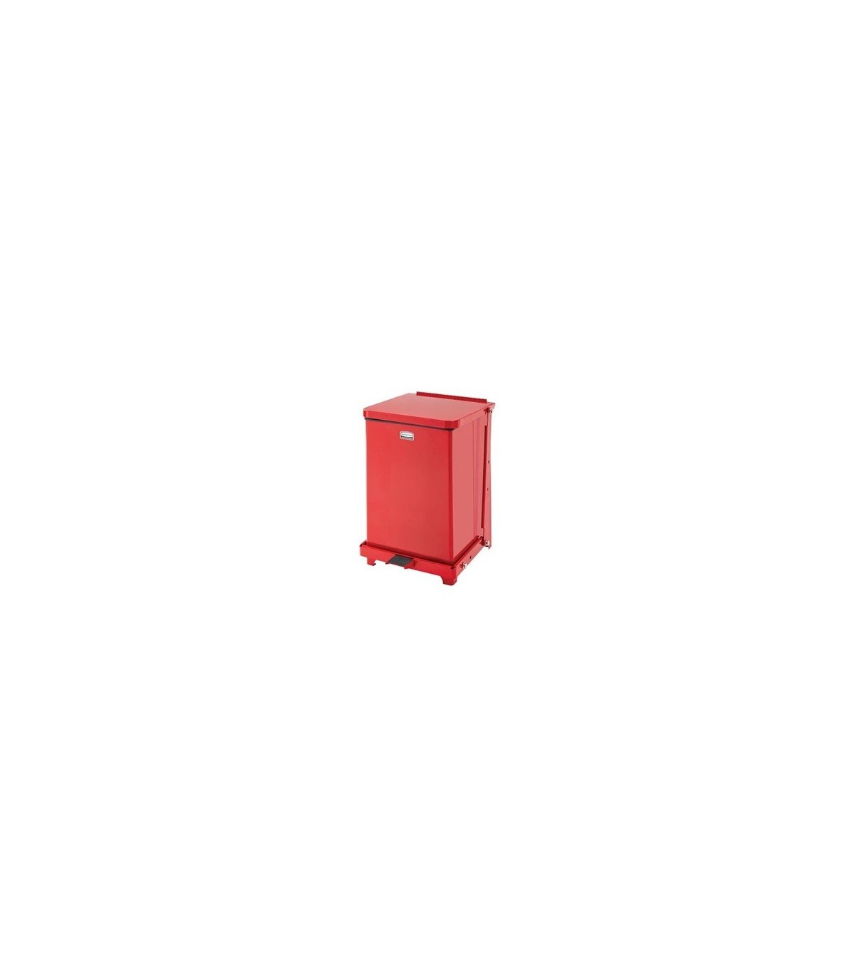 Rubbermaid UR ST7EPLRD Defender Series - Step On Can 4G - Red - ST7EPLRD -  - [unit price]