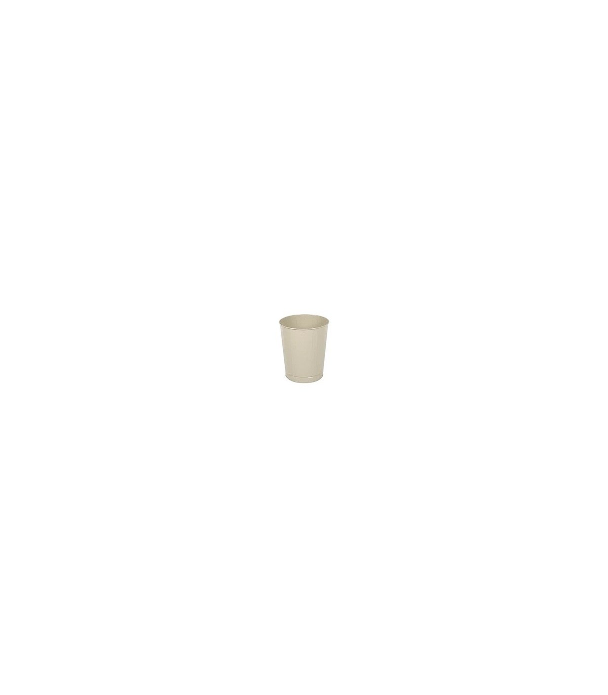 Rubbermaid UR WB26AL Final Sale: Wastebasket - Steel Round 6.5G -Almond - WB26AL -  - [unit price]