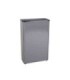 Rubbermaid UR WB96RGR Final Sale: Steel Open Top Retanglar Wastebasket 96 QT-Gray - WB96RGR -  - [unit price]