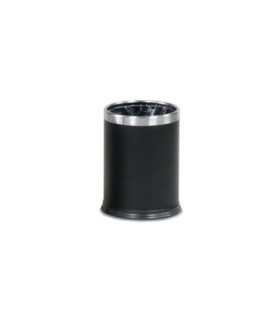 Rubbermaid UR WHB14EBK Final Sale: Wastebasket - Hide A Bag Round 3.5G -Black - WHB14EBK -  - [unit price]