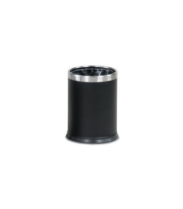 Rubbermaid UR WHB14EBK Final Sale: Wastebasket - Hide A Bag Round 3.5G -Black - WHB14EBK -  - [unit price]