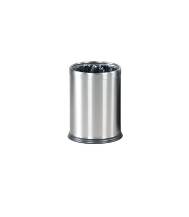Rubbermaid UR WHB14SS Final Sale: Wastebasket - Hide A Bag Round 3.5G - SST - WHB14SS -  - [unit price]