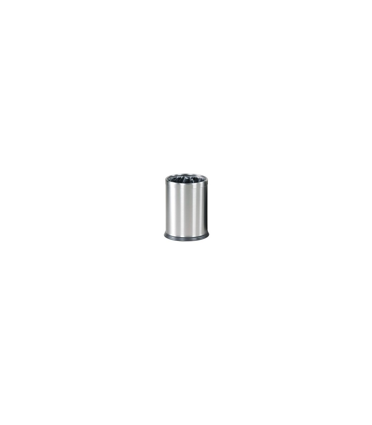 Rubbermaid UR WHB14SS Final Sale: Wastebasket - Hide A Bag Round 3.5G - SST - WHB14SS -  - [unit price]