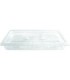 GLOBE 1001 Final Sale: Food Pan Full Size 2.5" - Clear, Case: 12, Price by EA - 1001 -  - [unit price]