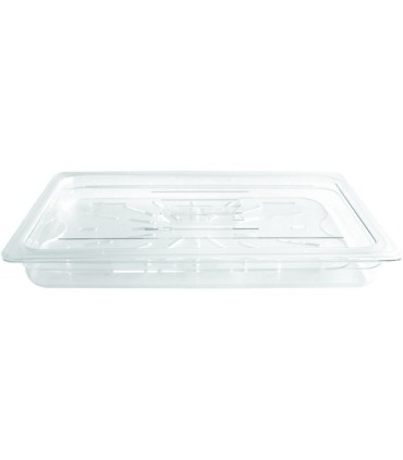 GLOBE 1001 Final Sale: Food Pan Full Size 2.5" - Clear, Case: 12, Price by EA - 1001 -  - [unit price]