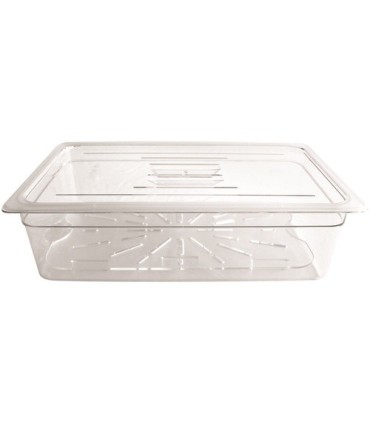 GLOBE 1003Final Sale: Food Pan Full Size 6" - Clear, Case: 12, Price by EA - 1003 -  - [unit price]