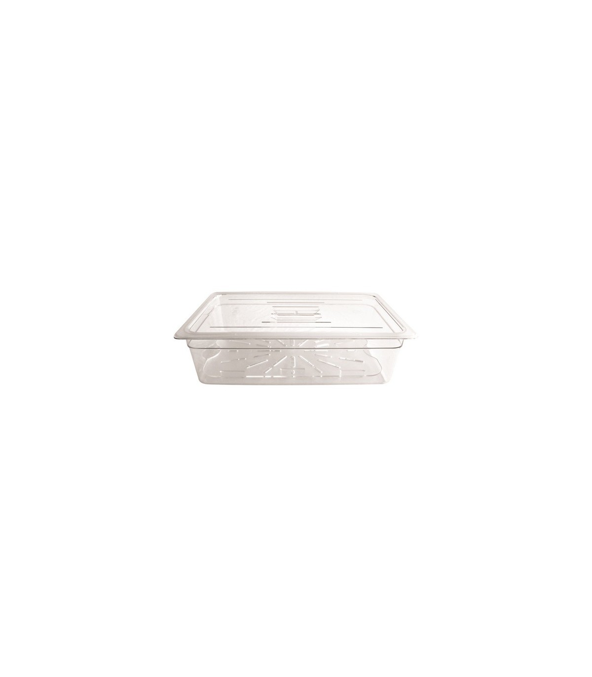 GLOBE 1003Final Sale: Food Pan Full Size 6" - Clear, Case: 12, Price by EA - 1003 -  - [unit price]
