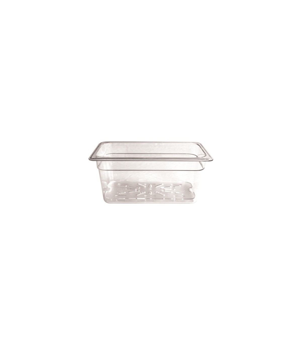 GLOBE 1017Final Sale: Cold Pan - 1/3 Size 6" - Clear, Case: 24, Price by EA - 1017 -  - [unit price]