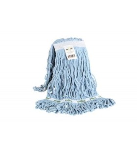 GLOBE 3012Wet Mop - Syn-Pro Synthetic Looped End NB 12oz - Blue, Case: 12, Price by EA - 3012 -  - [unit price]