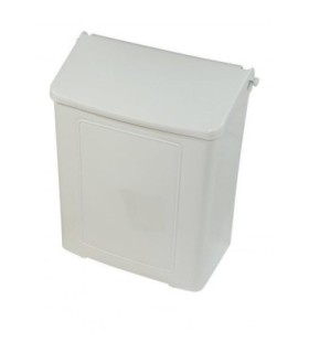 GLOBE 3014Sanitary Napkin Disposal - Plastic - White, Case: 4, Price by CS - 3014 -  - [unit price]