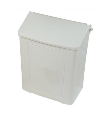 GLOBE 3014Sanitary Napkin Disposal - Plastic - White, Case: 4, Price by CS - 3014 -  - [unit price]