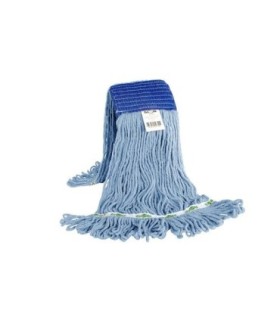 GLOBE 3049BWet Mop - Syn-Pro Synthetic Looped End WB 12oz - Blue, Case: 12, Price by EA - 3049B -  - [unit price]