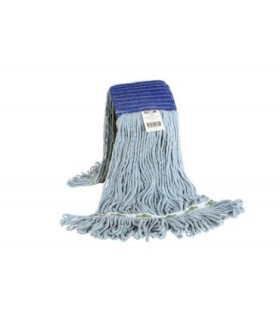 GLOBE 3050BWet Mop - Syn-Pro Synthetic Looped End WB 16oz - Blue, Case: 12, Price by EA - 3050B -  - [unit price]