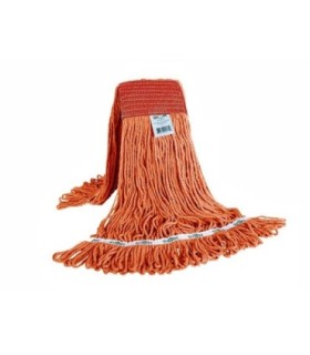 GLOBE 3051OWet Mop - Syn-Pro Synthetic Looped End WB 20oz- Orange, Case: 12, Price by CS - 3051O -  - [unit price]