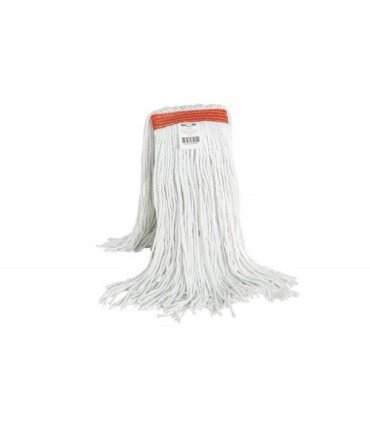 GLOBE 3087Wet Mop - Syn-Pro Synthetic Cut End NB 20oz - White, Case: 12, Price by EA - 3087 -  - [unit price]