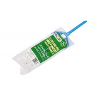 GLOBE 3087CWet Mop - Synthetic Cut End NB 20oz w/54"Metal Handle, Case: 6, Price by EA - 3087C -  - [unit price]
