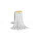 GLOBE 3088Wet Mop - Syn-Pro Synthetic Cut End NB 24oz - White, Case: 12, Price by EA - 3088 -  - [unit price]