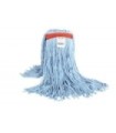 GLOBE 3097Wet Mop - Syn-Pro Synthetic Cut End NB 20oz - Blue, Case: 12, Price by EA