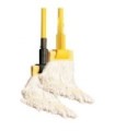 GLOBE 3125Mop Handle - Jaws Fiberglass 60" Clamp Style - Yel/Blk, Case: 12, Price by CS