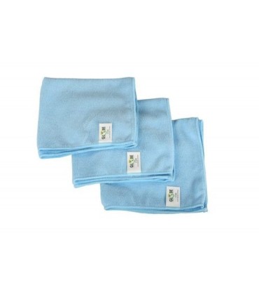 GLOBE 3130BMicrofiber Cloth 16x16" - Blue, Case: 10, Price by PK - 3130B -  - [unit price]