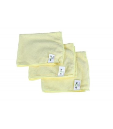 GLOBE 3130YMicrofiber Cloth 16x16" - Yellow, Case: 10, Price by PK - 3130Y -  - [unit price]
