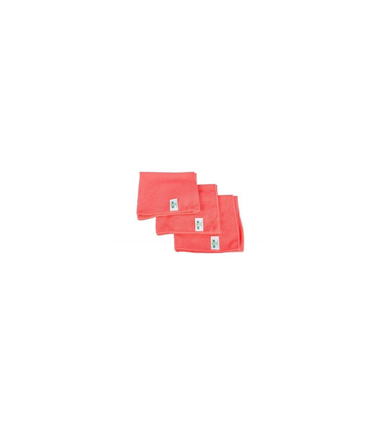 GLOBE 3131RMicrofiber Cloth 14x14" - Red, Case: 10, Price by PK - 3131R -  - [unit price]