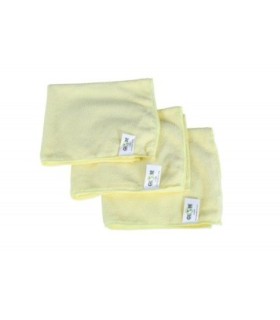 GLOBE 3131YMicrofiber Cloth 14x14" - Yellow, Case: 10, Price by PK - 3131Y -  - [unit price]