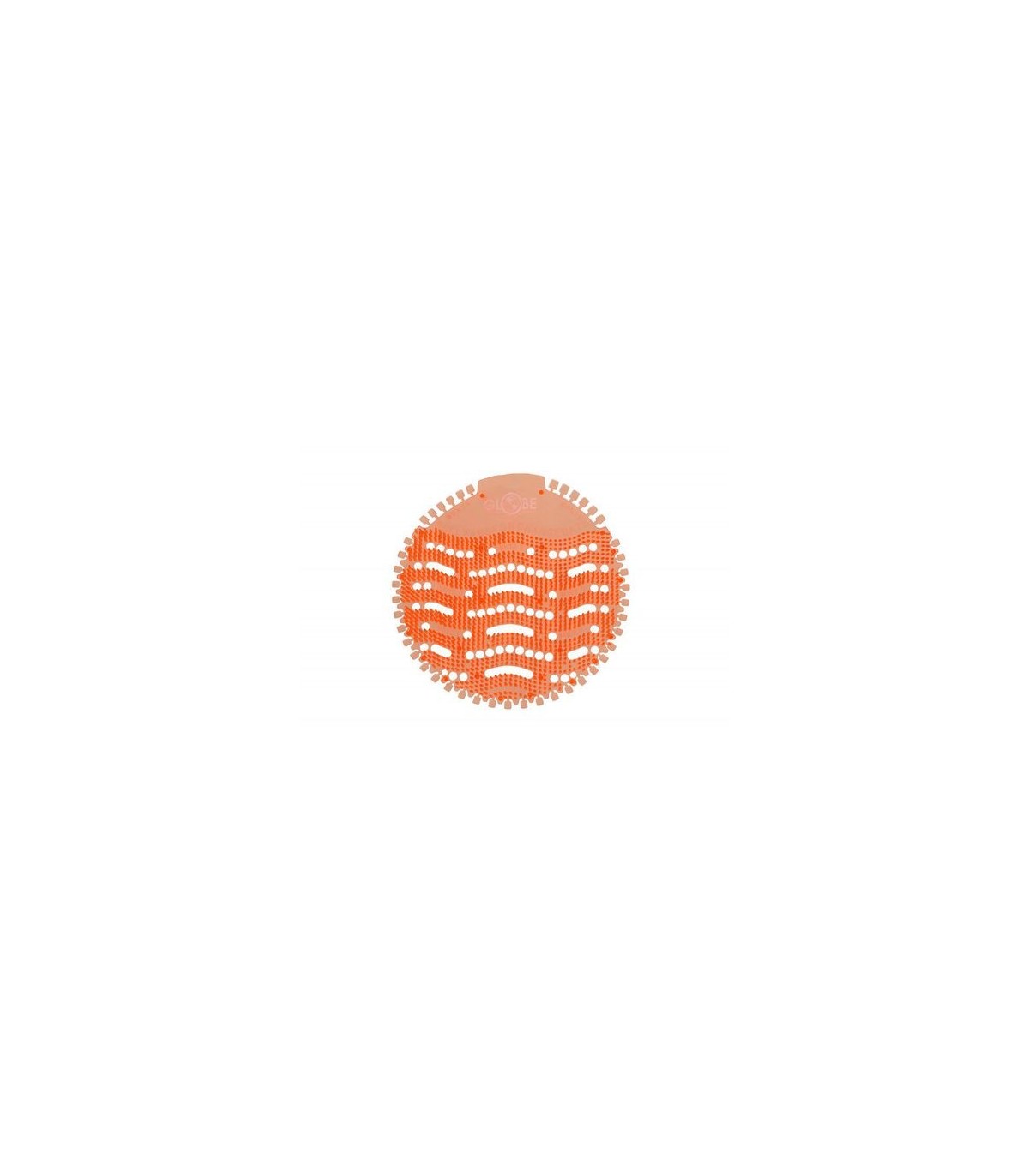 GLOBE 3250OUrinal Screen - Anti-Splash EVA - Orange Mango, Case: 10, Price by PK - 3250O -  - [unit price]