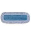GLOBE 3327Microfiber High Absorbency Wet Pad 18" w/Fringe - Blue, Case: 10, Price by PK