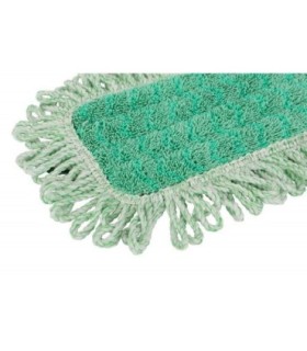 GLOBE 3340Microfiber Dry Pad 48" w/Fringe - Green, Case: 6, Price by CS - 3340 -  - [unit price]