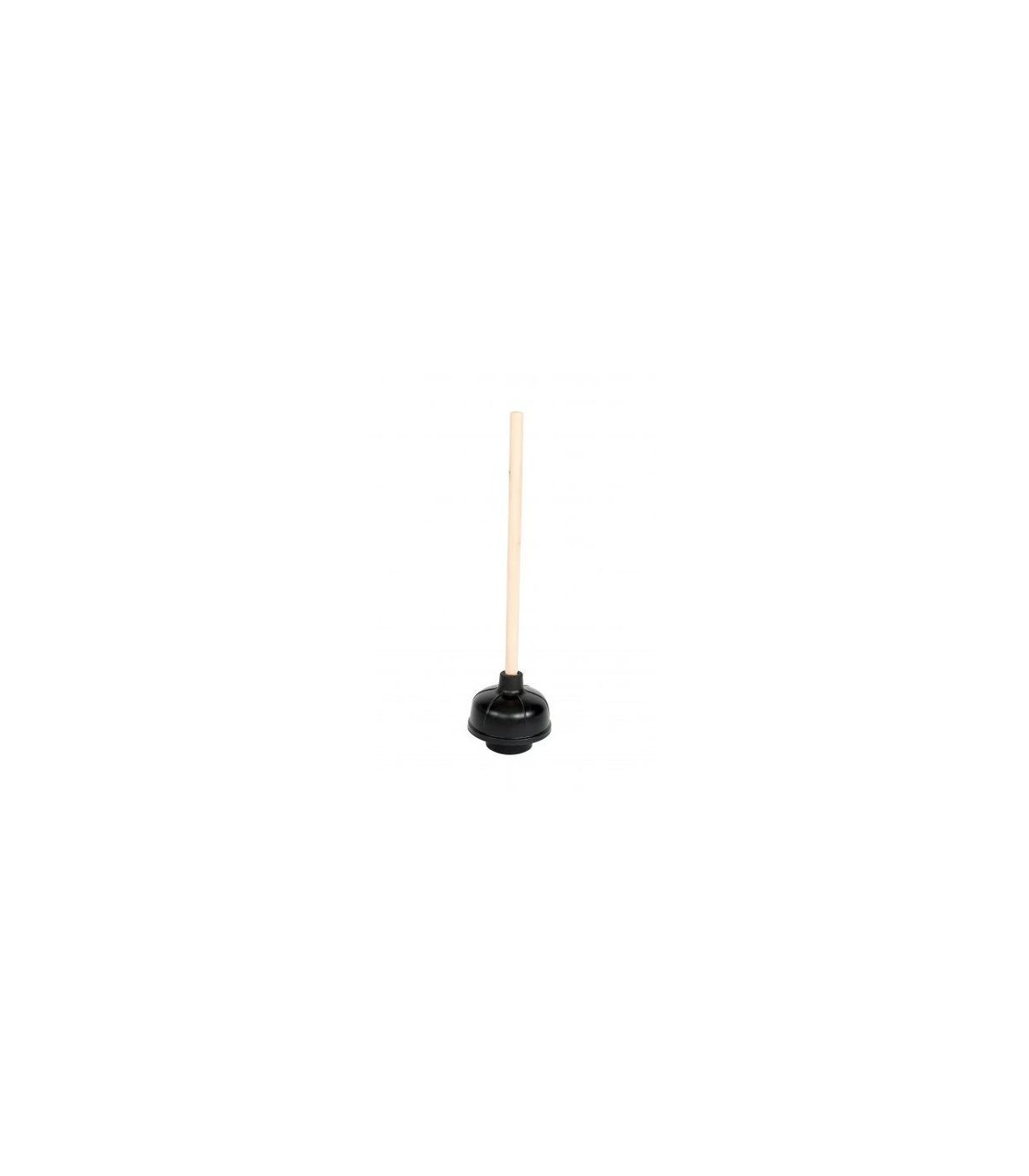 GLOBE 3455SALE: Toilet - HydroForce Plunger w/20"Wood Handle - Black, Case: 12, Price by CS - 3455 -  - [unit price]
