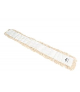GLOBE 3554Dust Mop - Cotton 60x5" Tie On - White, Case: 6, Price by EA - 3554 -  - [unit price]