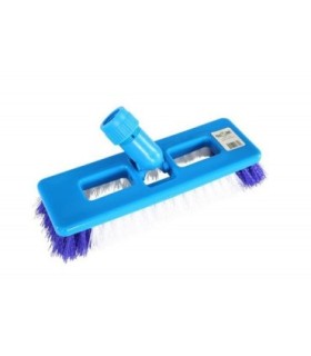 GLOBE 3601Swivel Scrub Brush - White/Blue, Case: 12, Price by EA - 3601 -  - [unit price]