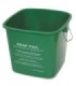GLOBE 3603GPail Sanitizing 3qt - Green, Case: 12, Price by EA - 3603G -  - [unit price]