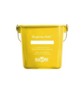 GLOBE 3603YSanitizing Pail 3qt - Yellow, Case: 12, Price by EA - 3603Y -  - [unit price]