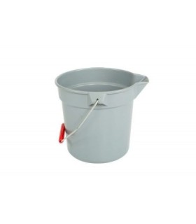 GLOBE 3605Pail 11qt Easy Pour - Gray, Case: 12, Price by EA - 3605 -  - [unit price]