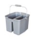 GLOBE 3675Bucket - 15qt Double Bucket - Grey, Case: 6, Price by EA - 3675 -  - [unit price]