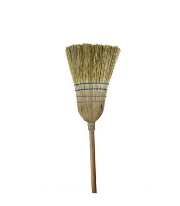 GLOBE 4002Corn Broom - All Corn HD 2 Wire 2 String, Case: 12, Price by EA - 4002 -  - [unit price]