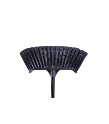 GLOBE 4009Broom - Magnetic Premium Curved 14" w/48" Metal Handle, Case: 12, Price by EA - 4009 -  - [unit price]