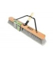 GLOBE 4062Pushbroom - Wood Block Contractor 24" w/Handle - Soft, Case: 4, Price by EA
