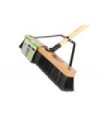 GLOBE 4063Pushbroom -Wood Block Contractor 18"w/60"Handle-Medium, Case: 4, Price by EA