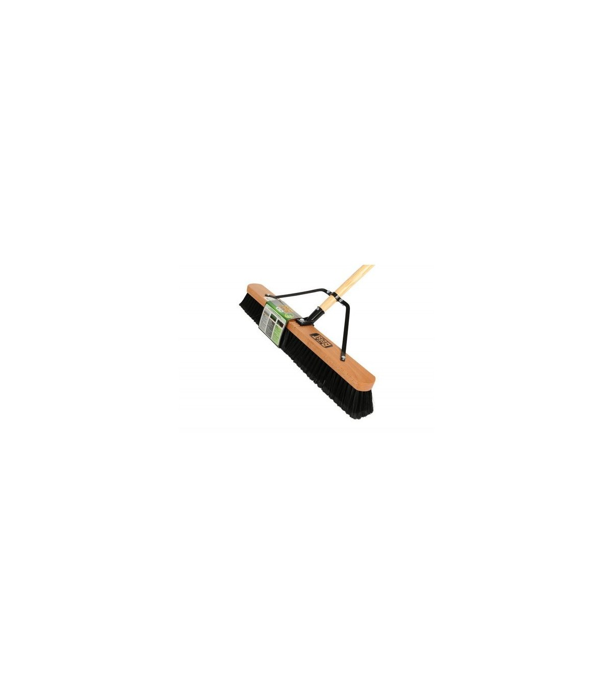 GLOBE 4064SALE: Pushbroom - Wood Block Contractor 24"w/Handle - Medium, Case: 4, Price by EA - 4064 -  - [unit price]
